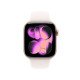 Apple Watch Series 11 OLED 42 mm Numérique 374 x 446 pixels Écran tactile Or rose Wifi GPS (satellite)