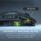 Turtle Beach Kone XP Air - Souris gaming RGB ergonomique, personnalisable et sans fil, Bluetooth, capteur optique 19 000 DPI, autonomie de batterie de 100 heures, station de charge, 29 entrées programmables, éclairage AIMO RGB, molette 4D Blanc