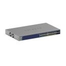 NETGEAR 24P GE POE++SMART SWTH W/10G SFP+GS72