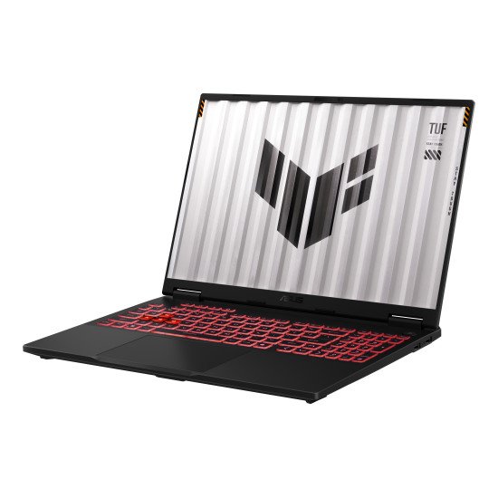 ASUS TUF Gaming A16 FA608PM-QT014W AMD Ryzen™ 9 8940HX Ordinateur portable 40,6 cm (16") 2.5K 32 Go DDR5-SDRAM 1 To SSD NVIDIA GeForce RTX 5060 Wi-Fi 6E (802.11ax) Windows 11 Home Belge Gris
