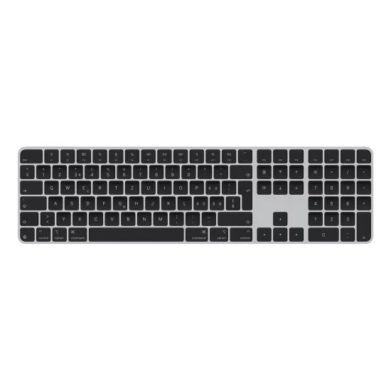 Apple Magic clavier Universel USB + Bluetooth QWERTZ Suisse Noir Apple Magic clavier Universel USB + Bluetooth QWERTZ Suisse Noir