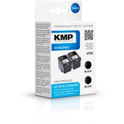 KMP 1719,4021 cartouche d'encre 2 pièce(s) Compatible Noir