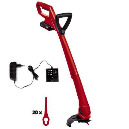 Einhell GC-CT 18/24 Li P 24 cm Batterie Noir, Rouge