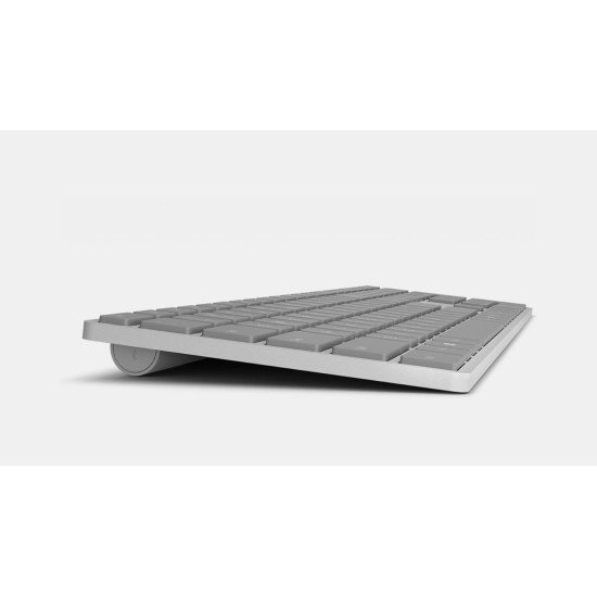 Microsoft Surface Keyboard clavier RF Wireless + Bluetooth Français Gris