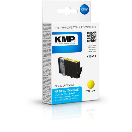 KMP 1757,0009 Cartouche de toner 1 pièce(s) Compatible Jaune