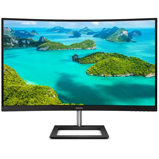 Philips E Line 325E1C/00 écran PC 31.5" 2560 x 1440 pixels Quad HD LCD Incurvé Noir