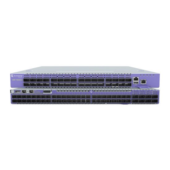 Extreme networks VSP7400-48Y Géré L2/L3 Connexion Ethernet POE Violet