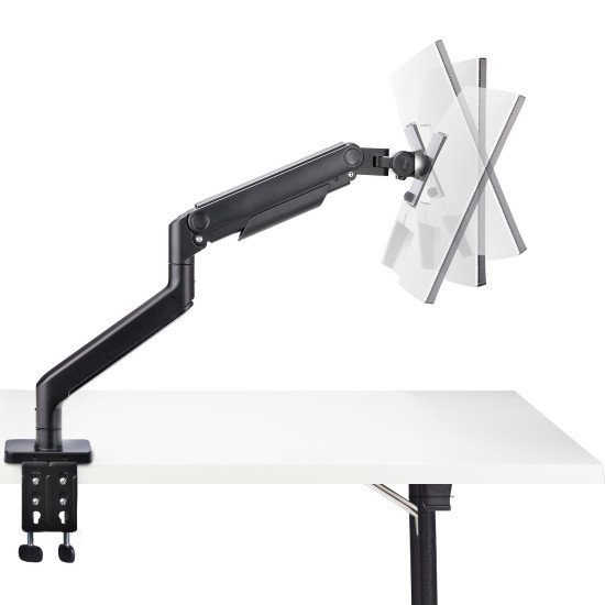 StarTech.com Support de Bureau pour Écrans Incurvés Jusqu'à 49 Pouces 32:9 Ultrawide, Bras à Ressort Mécanique pour Moniteur, Pince en C/Oeillet, Réglage Sans Outil, Max 20kg StarTech.com Support de Bureau pour Écrans Incurvés Jusqu'à 49 Pouces 32:9 Ultrawide, Bras à Ressort Mécanique pour Moniteur, Pince en C/Oeillet, Réglage Sans Outil, Max 20kg