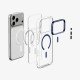 Spigen Ultra Hybrid Optik S (Mag Fit) coque de protection pour téléphones portables 17,5 cm (6.9") Housse Transparent, Bleu