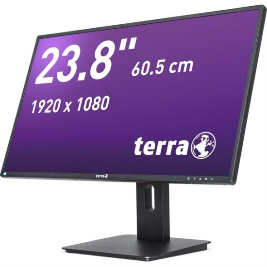 Wortmann AG TERRA 3030206 LED display 60,5 cm (23.8") 1920 x 1080 pixels Full HD Noir