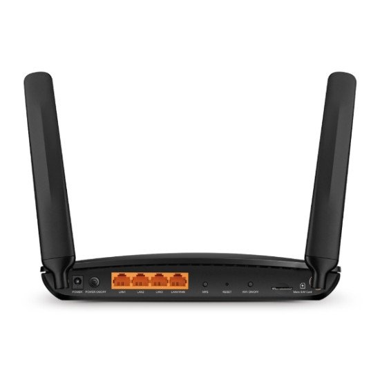 TP-LINK Archer MR600 routeur sans fil Bi-bande (2,4 GHz / 5 GHz) Gigabit Ethernet 3G 4G Noir