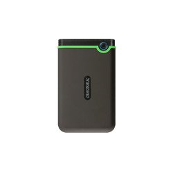 Transcend StoreJet 25M3C disque dur externe 2000 Go Noir, Vert Transcend StoreJet 25M3C disque dur externe 2000 Go Noir, Vert