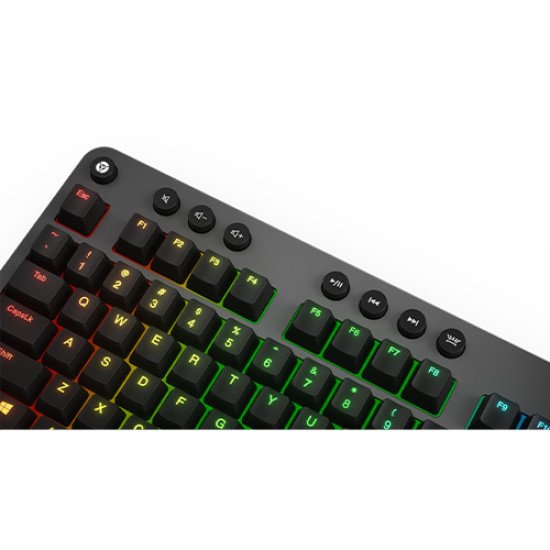 Lenovo Legion K500 clavier Gaming USB QWERTY Anglais américain Noir, Gris Lenovo Legion K500 clavier Gaming USB QWERTY Anglais américain Noir, Gris