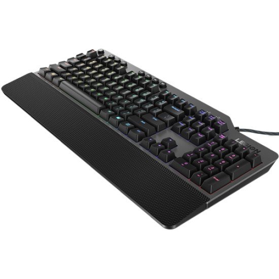 Lenovo Legion K500 clavier Gaming USB QWERTY Anglais américain Noir, Gris Lenovo Legion K500 clavier Gaming USB QWERTY Anglais américain Noir, Gris