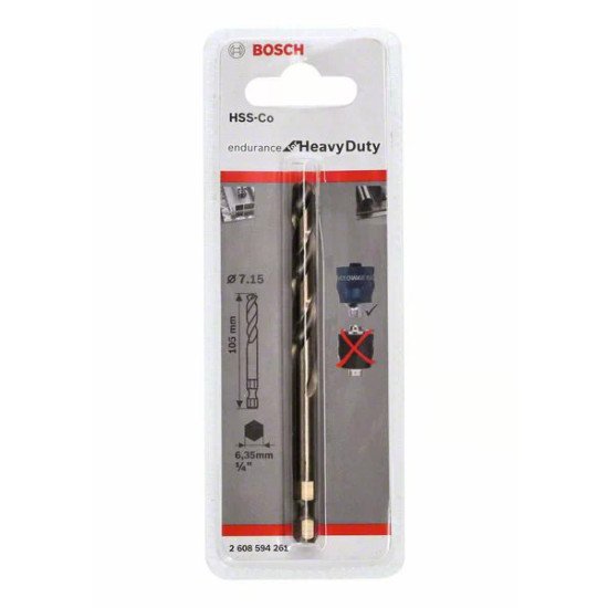 Bosch 2 608 594 261 foret Mèche de perçage pilote Bosch 2 608 594 261 foret Mèche de perçage pilote
