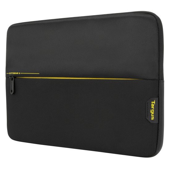 Targus CityGear 3 39,6 cm (15.6") Housse Noir, Jaune