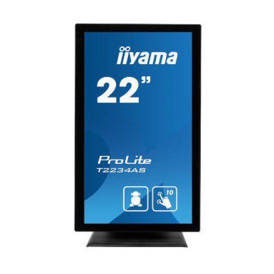 iiyama ProLite T2234AS-B1 moniteur à écran tactile 21.5" 1920 x 1080 pixels