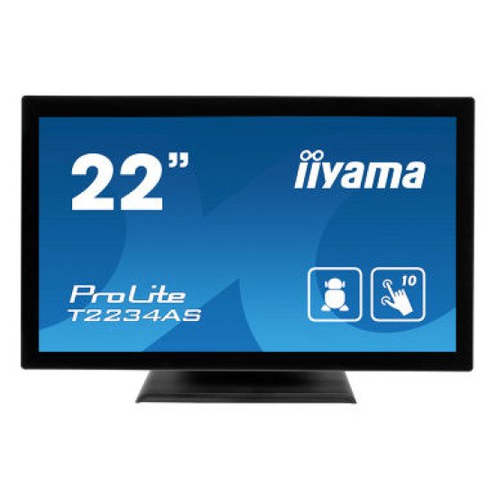 iiyama ProLite T2234AS-B1 moniteur à écran tactile 21.5" 1920 x 1080 pixels