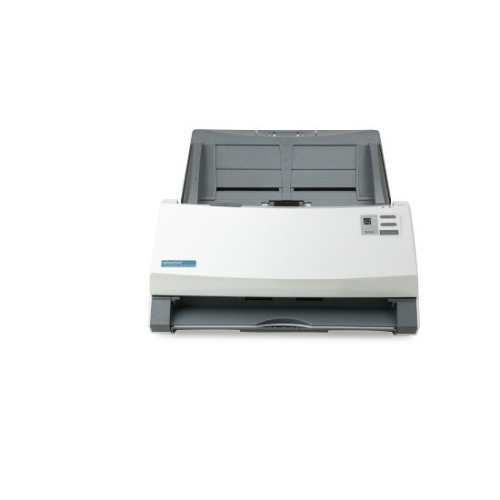 Plustek SmartOffice PS456U Plus Scanner ADF 600 x 600 DPI A4 Gris, Blanc