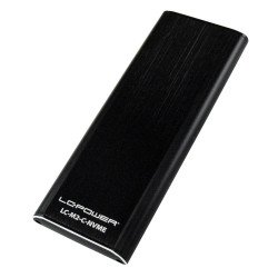 LC-Power LC-M2-C-NVME Boîtier de disques de stockage Enceinte ssd Noir M.2 LC-Power LC-M2-C-NVME Boîtier de disques de stockage Enceinte ssd Noir M.2