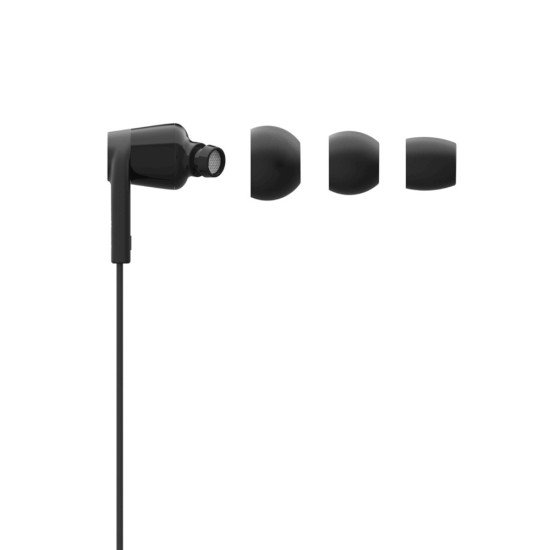 Belkin Rockstar Écouteurs Avec fil Ecouteurs Calls/Music Noir