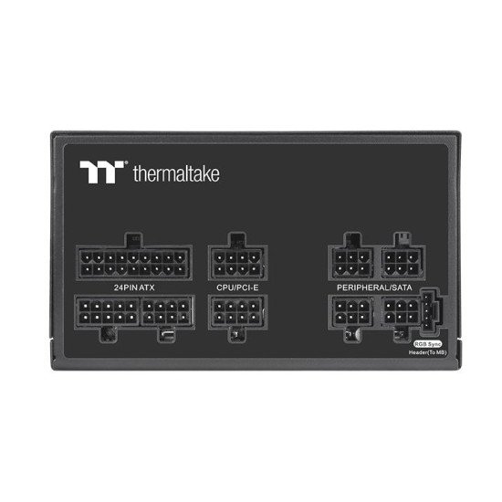 Thermaltake PS-TPD-0650F3FAGE-1 unité d'alimentation d'énergie 650 W 20-pin ATX ATX Noir Thermaltake PS-TPD-0650F3FAGE-1 unité d'alimentation d'énergie 650 W 20-pin ATX ATX Noir