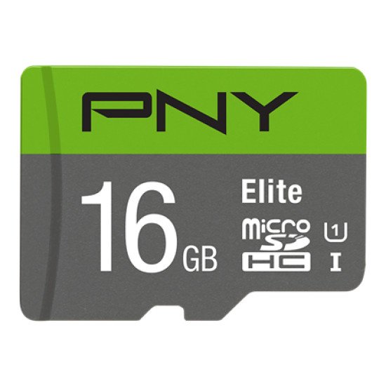 PNY Elite microSDHC 16GB mémoire flash 16 Go UHS-I Classe 10