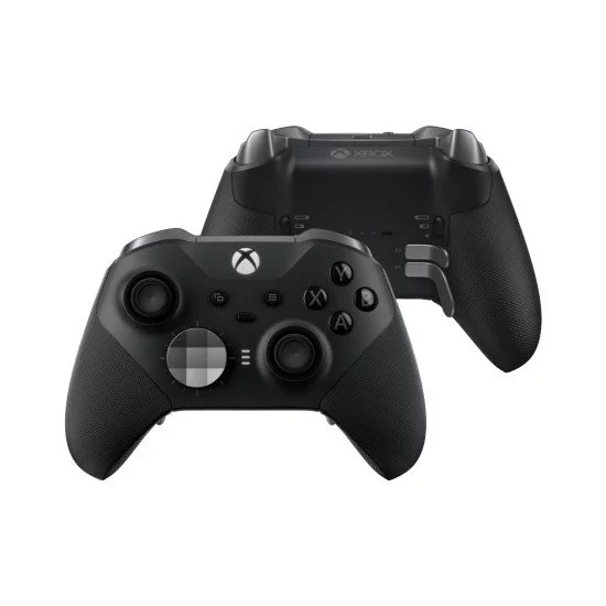Microsoft Elite Series 2 Noir Bluetooth/USB Manette de jeu Analogique/Numérique Android, PC, Xbox One, Xbox One X Microsoft Elite Series 2 Noir Bluetooth/USB Manette de jeu Analogique/Numérique Android, PC, Xbox One, Xbox One X
