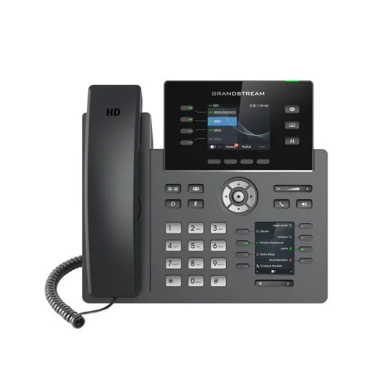 Grandstream Networks GRP2614 téléphone fixe Noir 4 lignes TFT Wifi Grandstream Networks GRP2614 téléphone fixe Noir 4 lignes TFT Wifi