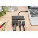 Digitus Adaptateur multi-ports USB Type-C™ à 3 ports (HDMI, DP, VGA) Digitus Adaptateur multi-ports USB Type-C™ à 3 ports (HDMI, DP, VGA)