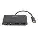 Digitus Adaptateur multi-ports USB Type-C™ à 3 ports (HDMI, DP, VGA) Digitus Adaptateur multi-ports USB Type-C™ à 3 ports (HDMI, DP, VGA)