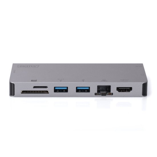 Digitus Station d'accueil multiport portable USB Type-C™, 8 ports