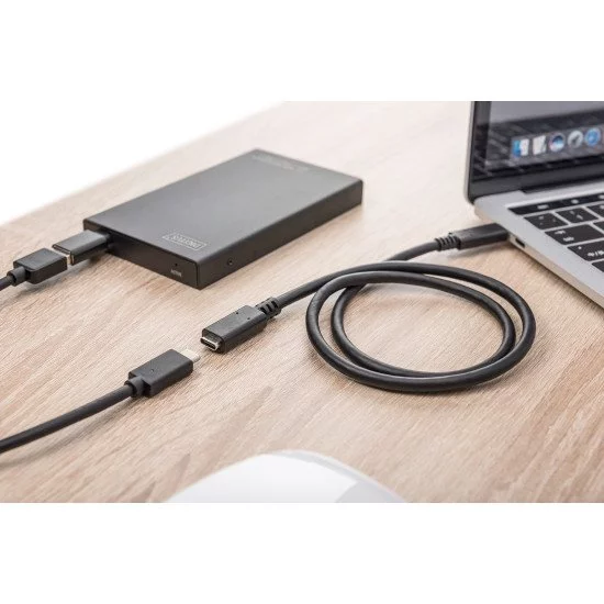 Digitus Câble de rallonge USB Type-C, Type-C - C Digitus Câble de rallonge USB Type-C, Type-C - C