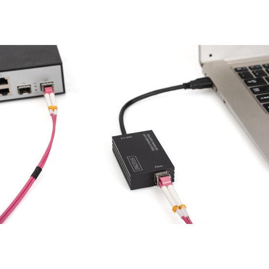Digitus Adaptateur réseau SFP Gigabit USB 3.0 Digitus Adaptateur réseau SFP Gigabit USB 3.0
