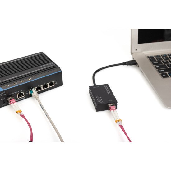Digitus Adaptateur réseau SFP Gigabit USB 3.0 Digitus Adaptateur réseau SFP Gigabit USB 3.0