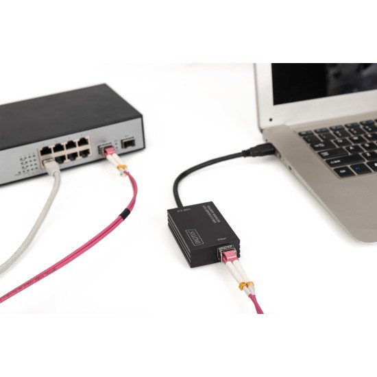 Digitus Adaptateur réseau SFP Gigabit USB 3.0 Digitus Adaptateur réseau SFP Gigabit USB 3.0