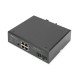 Digitus Commutateur PoE réseau Gigabit Ethernet 4 ports, industriel, non administrable, 2 SFP en liaison montante Digitus Commutateur PoE réseau Gigabit Ethernet 4 ports, industriel, non administrable, 2 SFP en liaison montante