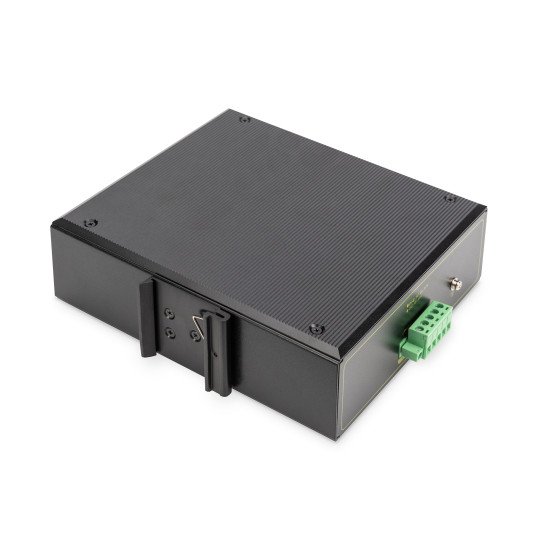 Digitus Commutateur PoE réseau Gigabit Ethernet 4 ports, industriel, non administrable, 2 SFP en liaison montante Digitus Commutateur PoE réseau Gigabit Ethernet 4 ports, industriel, non administrable, 2 SFP en liaison montante
