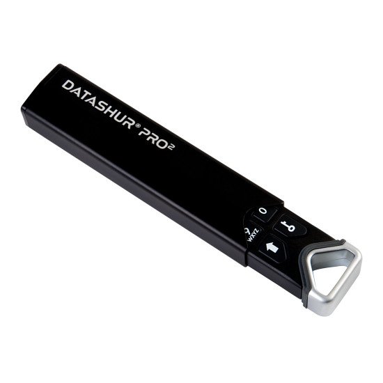 iStorage datAshur PRO2 lecteur USB flash 32 Go USB Type-A 3.2 Gen 1 (3.1 Gen 1) Noir