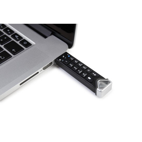 iStorage datAshur PRO2 lecteur USB flash 32 Go USB Type-A 3.2 Gen 1 (3.1 Gen 1) Noir