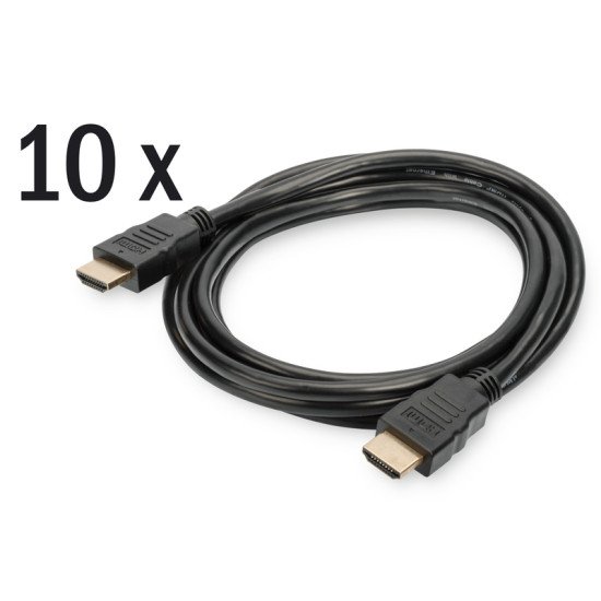 ASSMANN Electronic AK-990920-020-S câble HDMI 2 m HDMI Type A (Standard) Noir