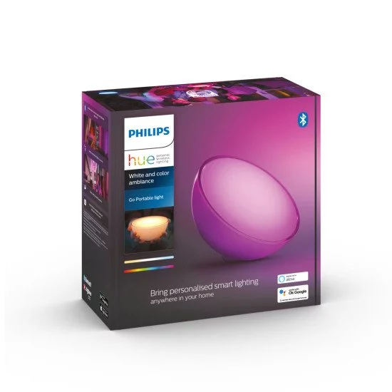 Philips Hue White and Color ambiance Lampe portable Go (dernier modèle) Philips Hue White and Color ambiance Lampe portable Go (dernier modèle)