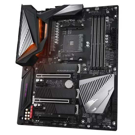 Gigabyte X570 AORUS ULTRA (rev. 1.0) carte mère Emplacement AM4 ATX AMD X570 Gigabyte X570 AORUS ULTRA (rev. 1.0) carte mère Emplacement AM4 ATX AMD X570