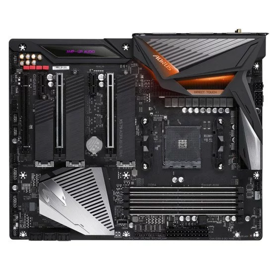 Gigabyte X570 AORUS ULTRA (rev. 1.0) carte mère Emplacement AM4 ATX AMD X570 Gigabyte X570 AORUS ULTRA (rev. 1.0) carte mère Emplacement AM4 ATX AMD X570