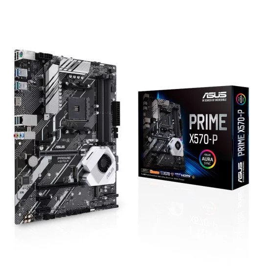 ASUS Prime X570-P carte mère Emplacement AM4 ATX AMD X570 ASUS Prime X570-P carte mère Emplacement AM4 ATX AMD X570