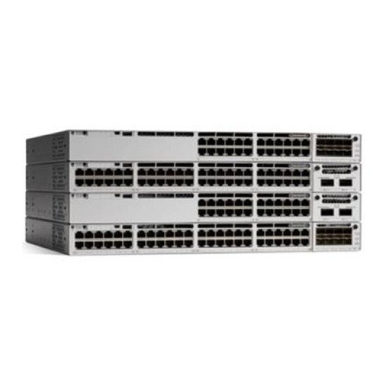 Cisco C9300L-24T-4G-A commutateur réseau Géré L2/L3 Gigabit Ethernet (10/100/1000) Gris