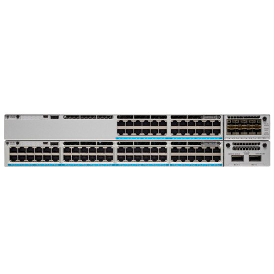 Cisco Catalyst C9300-48S-A commutateur réseau Géré L2/L3 Gris