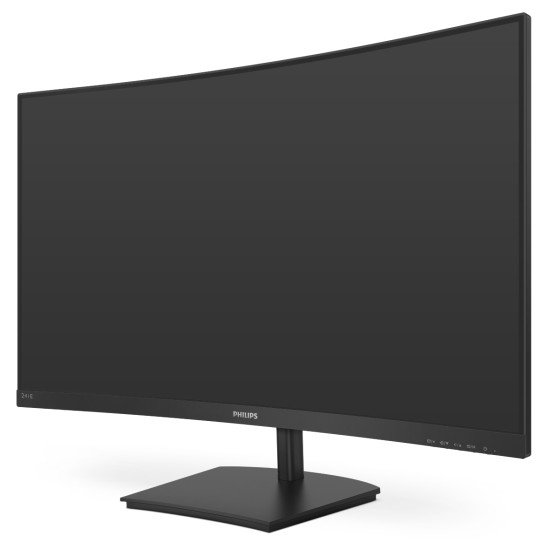 Philips E Line 241E1SCA/00 écran PC 24" 1920 x 1080 pixels Full HD LCD Incurvé Mat Noir