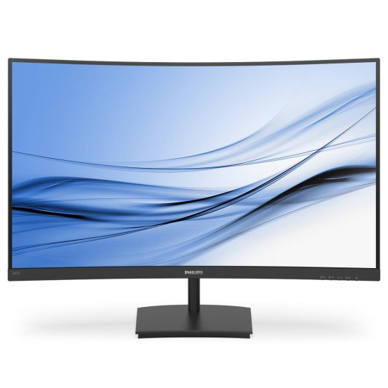 Philips E Line 241E1SCA/00 écran PC 24" 1920 x 1080 pixels Full HD LCD Incurvé Mat Noir