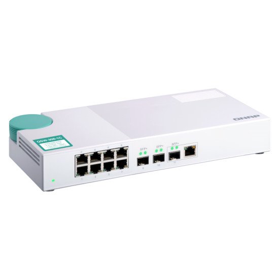 QNAP QSW-308-1C commutateur réseau Non-géré Gigabit Ethernet